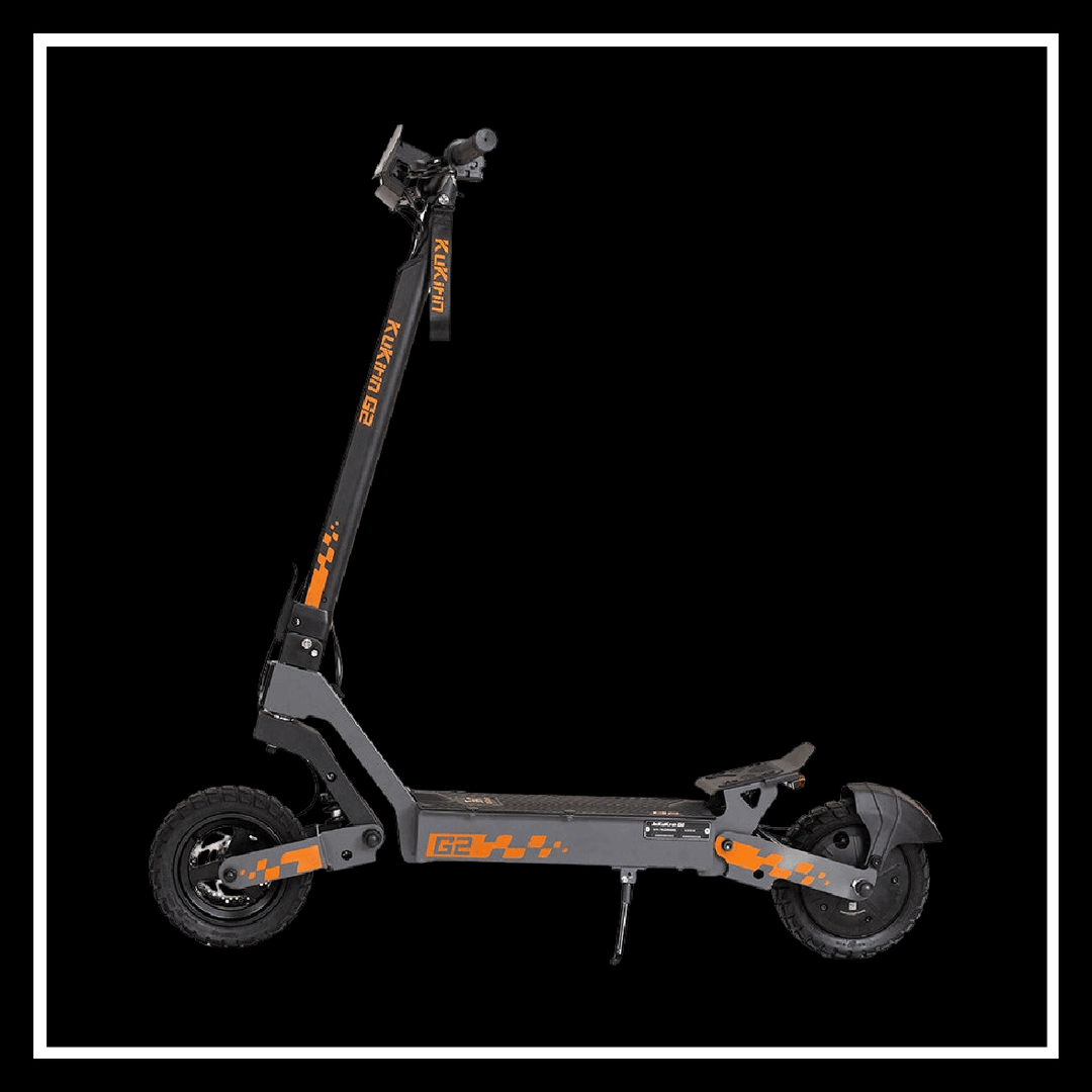 🇮🇪🇪🇺 KUKIRIN G2 electric scooter showcasing its sleek design and durable construction.