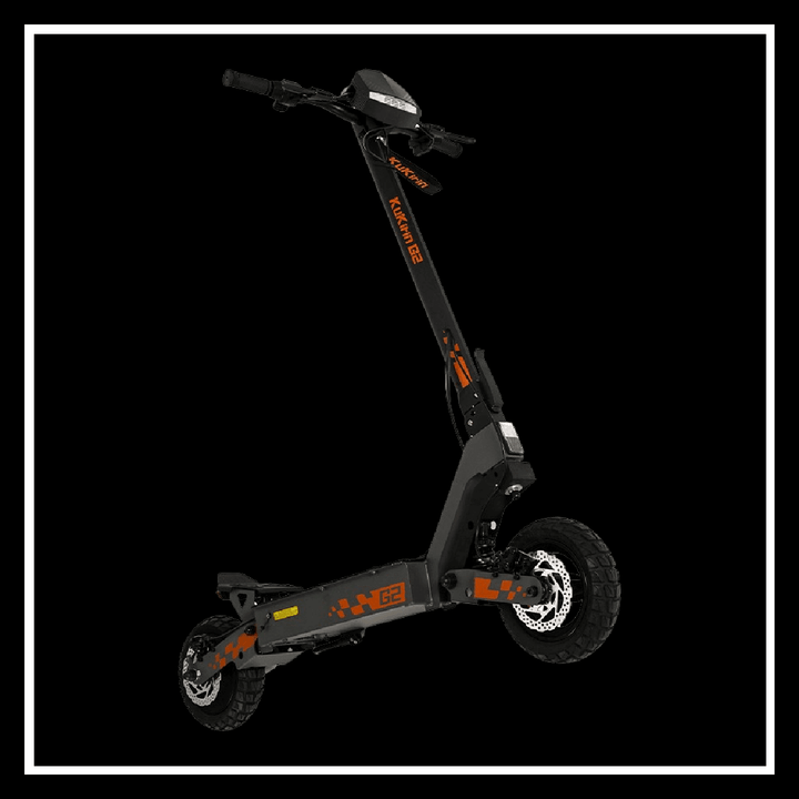 🇮🇪🇪🇺 KUKIRIN G2 electric scooter showcasing sleek design, sturdy build, and durable tires for a smooth ride.