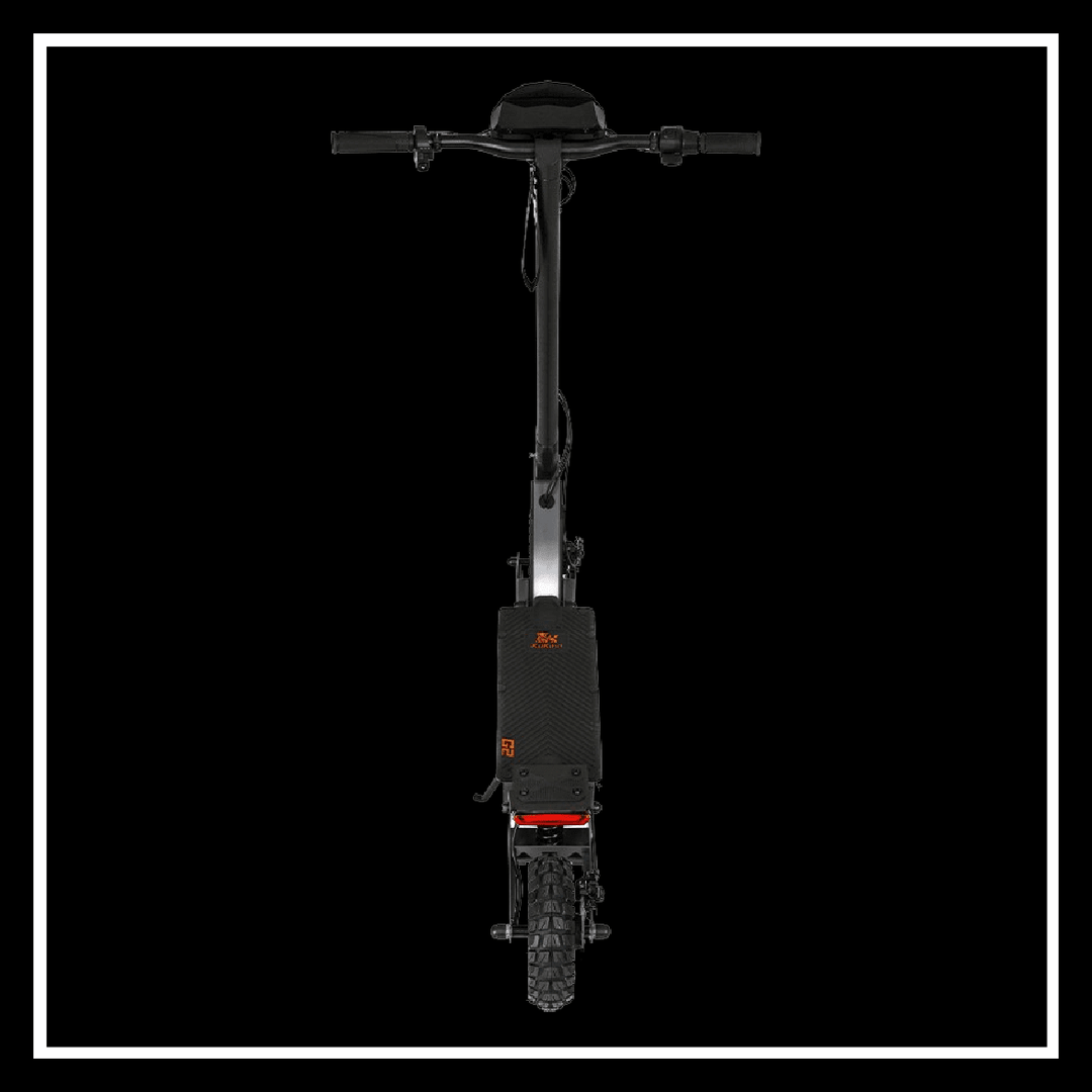 🇮🇪🇪🇺 KUKIRIN G2 electric scooter front view showcasing handlebars and anti-slip pad.