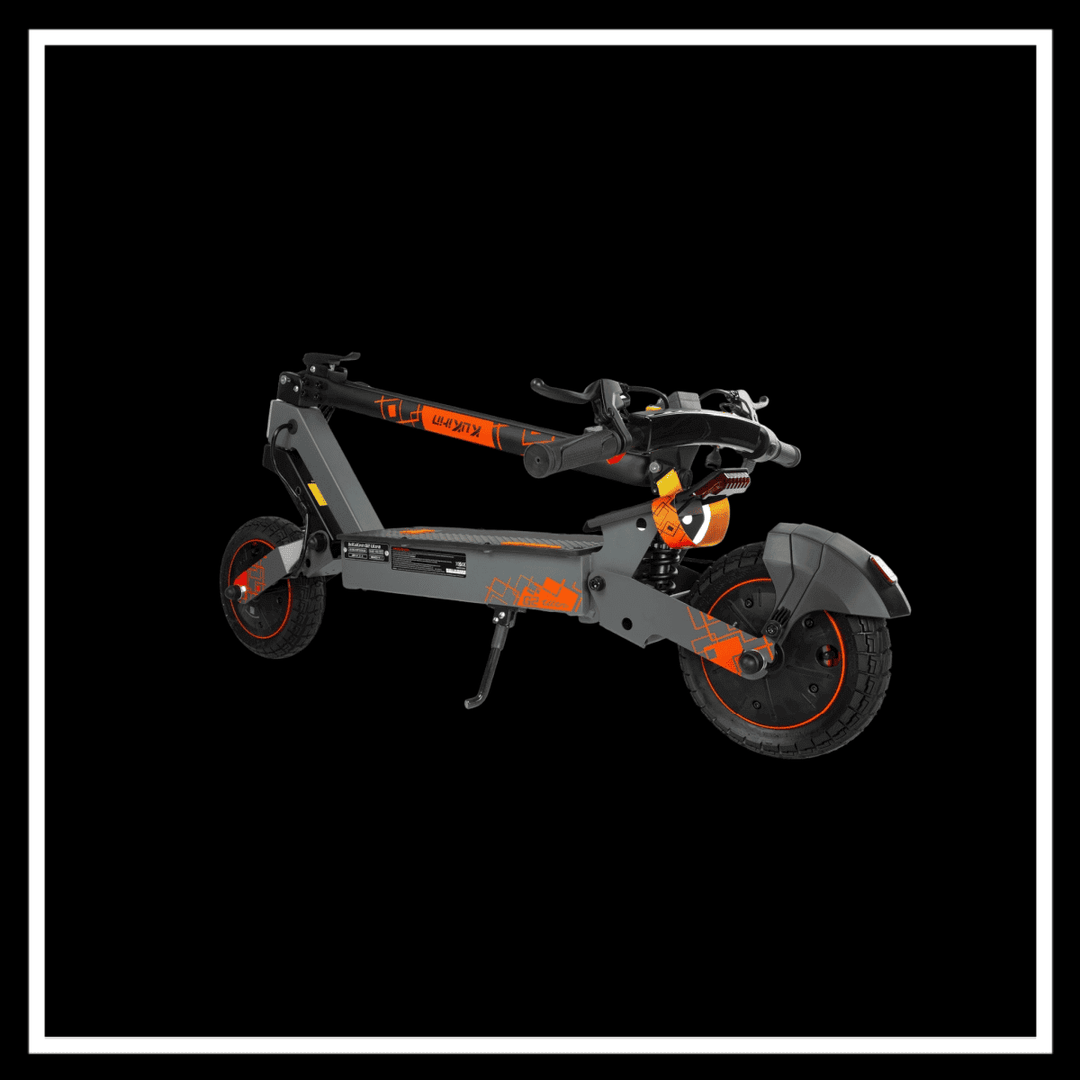 🇮🇪🇪🇺 KUKIRIN G2 ULTRA folded electric scooter showcasing sleek design and robust features.