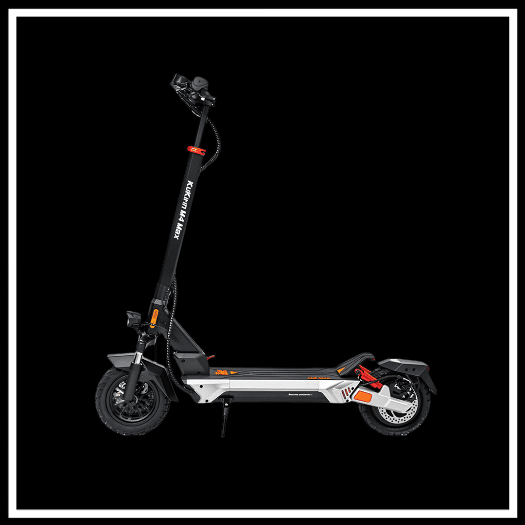 KUKIRIN M4 MAX electric scooter featuring a powerful 500 W motor and dual 10-inch pneumatic tires.