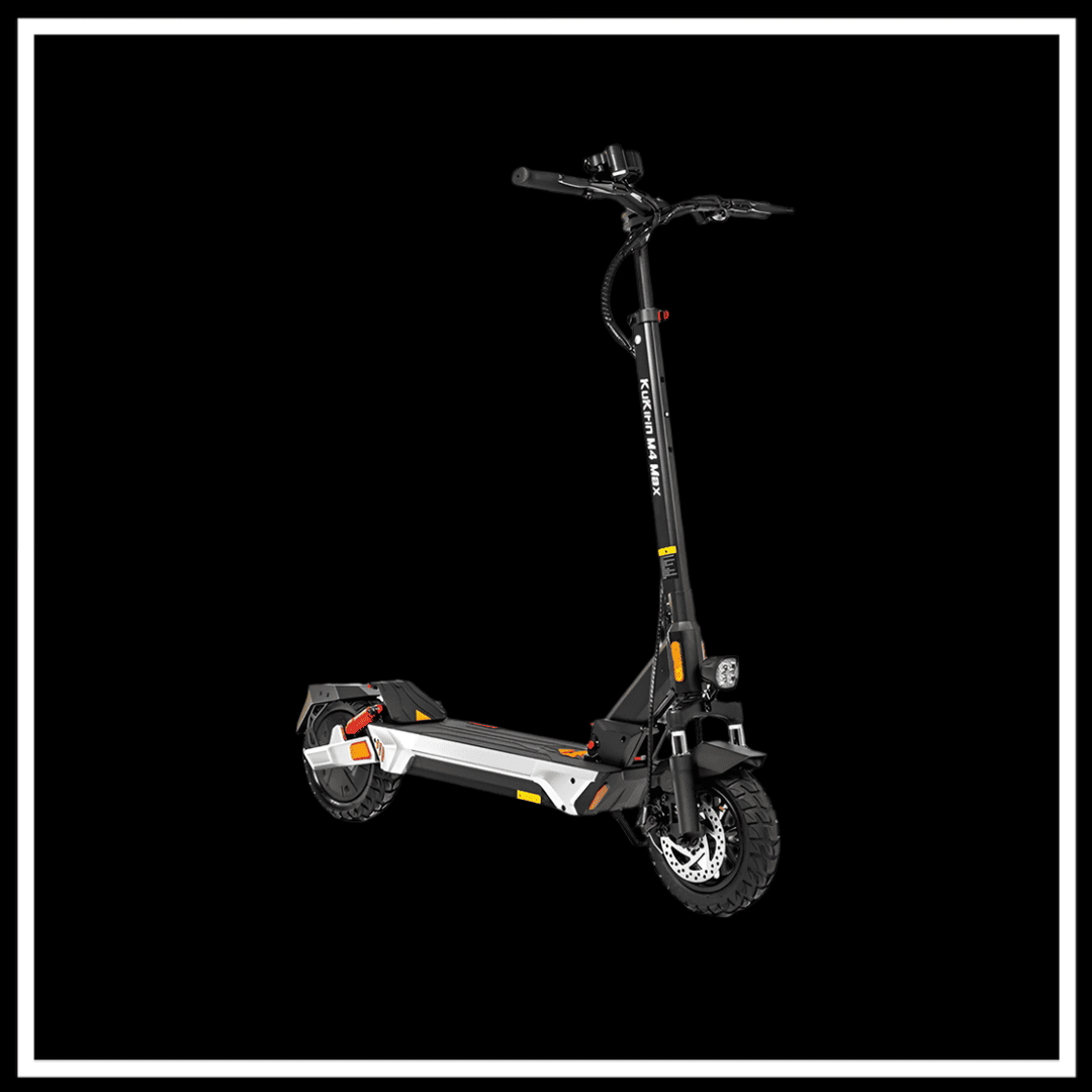 🇮🇪🇪🇺 KUKIRIN M4 MAX electric scooter featuring a robust design and dual 10-inch pneumatic tires.