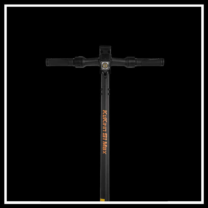 KUKIRIN S1 MAX electric scooter handlebars with a sleek ergonomic design