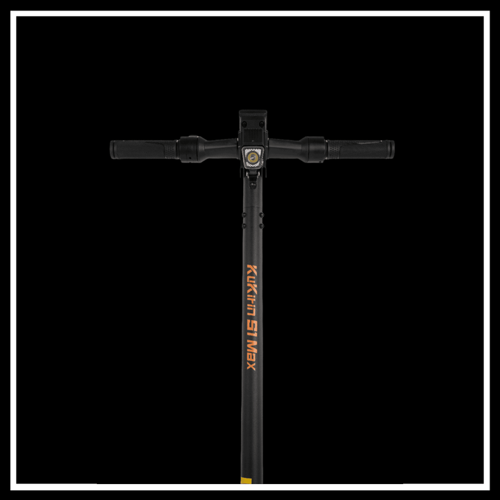 KUKIRIN S1 MAX electric scooter handlebars with a sleek ergonomic design