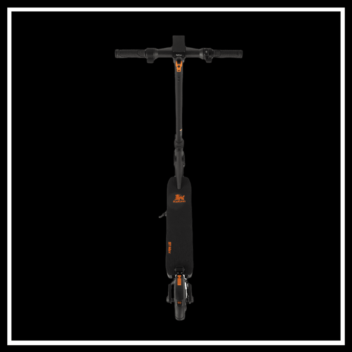 KUKIRIN S1 MAX electric scooter from a top view showcasing its sleek design and handlebar.