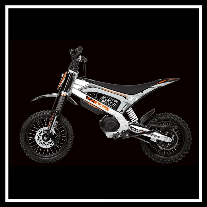 KUKIRIN X1 ELECTRIC DIRT BIKE showcased in sleek design, featuring a 1000W motor and off-road tires.