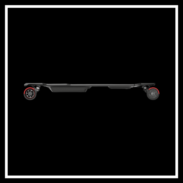 MAXFIND FF PRO electric skateboard showcasing its streamlined design and durable wheels.