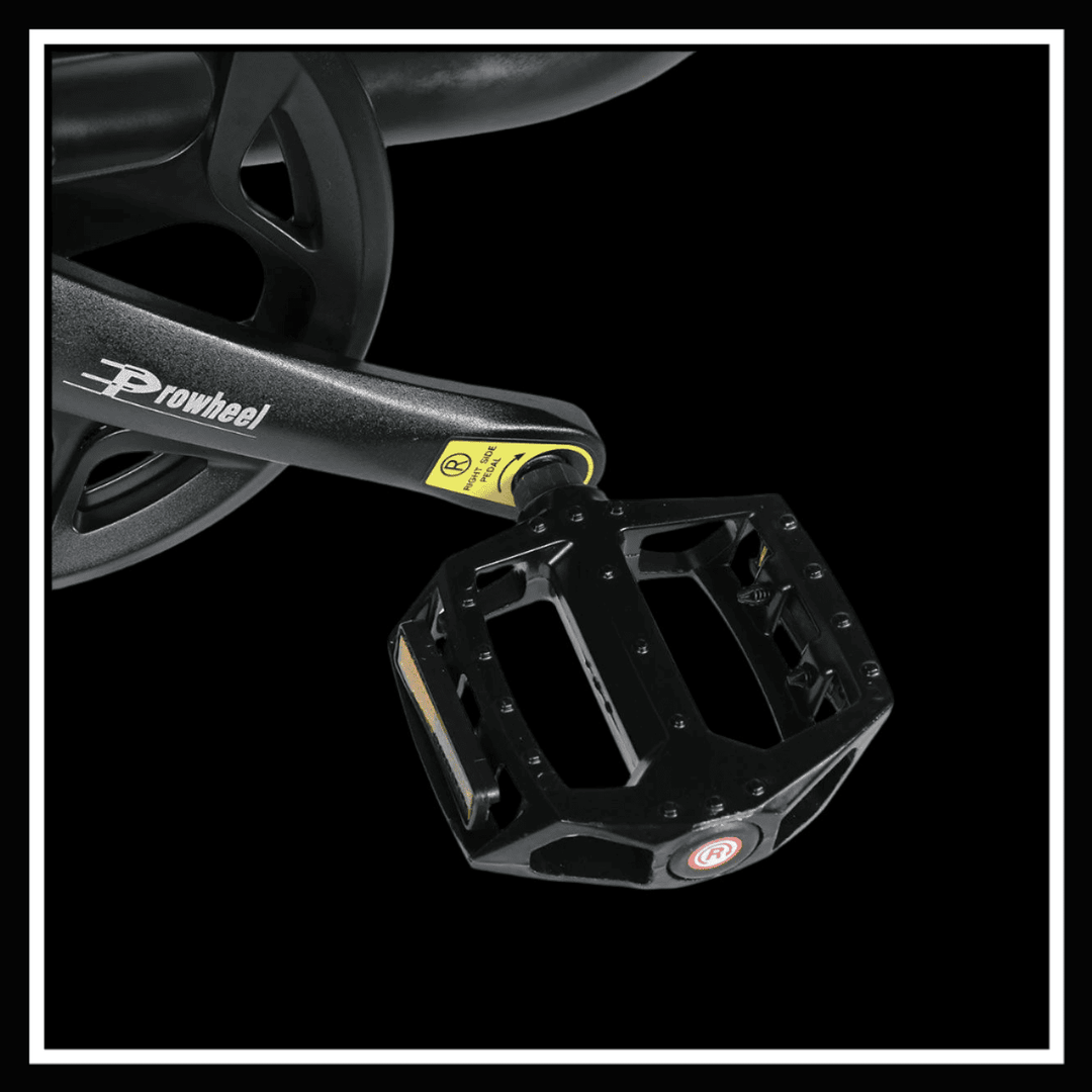 Close-up of Prowheel pedal on SAMEBIKE M20-III electric bike for enhanced performance and comfort.