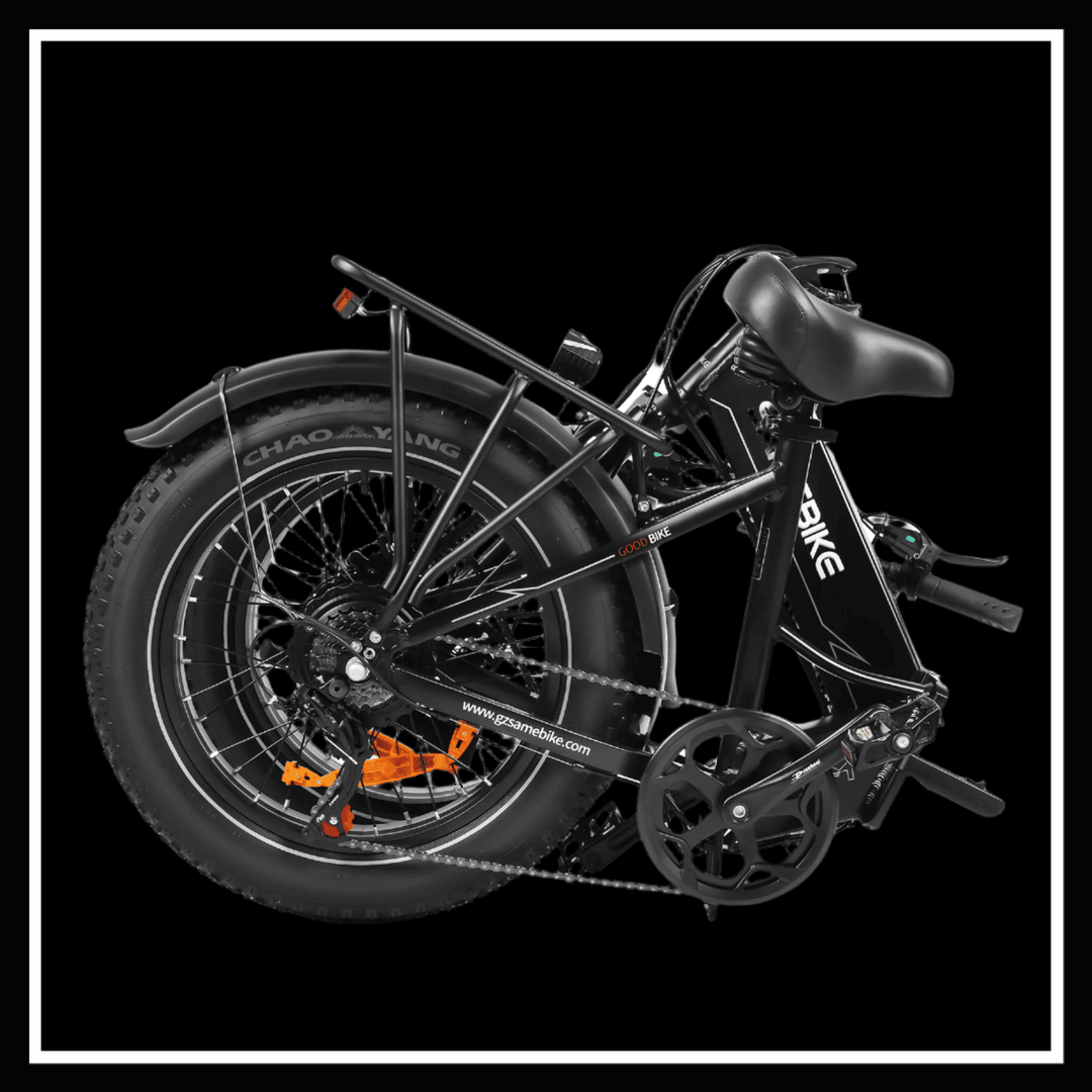 alt_tag: Folded 🇮🇪🇪🇺🇺🇸🇬🇧 SAMEBIKE LOTDM200 II electric bike showcasing compact design for urban commuting.