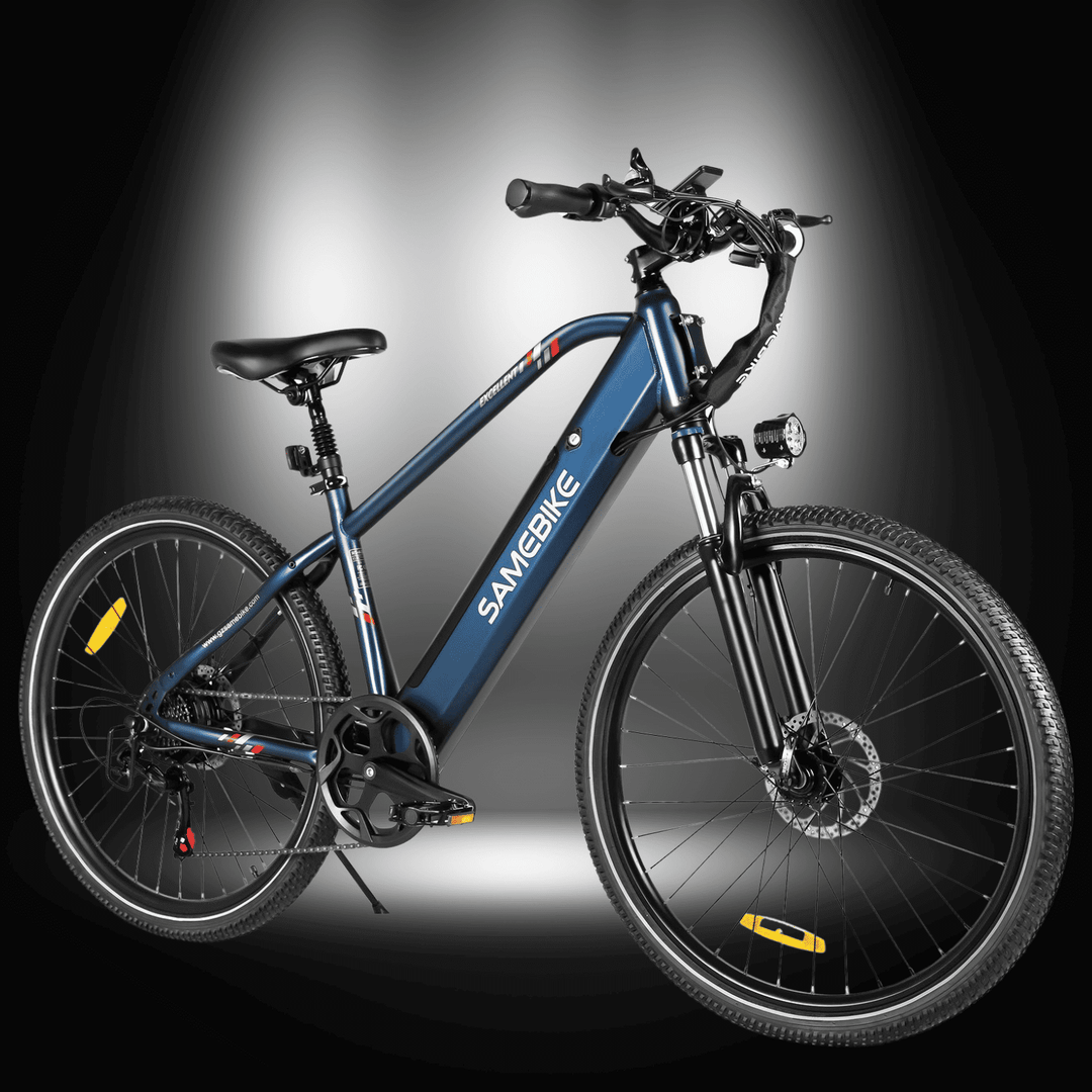 🇮🇪🇬🇧🇪🇺 SAMEBIKE RS-A01 MEN electric bike in sleek design for commuting and light all-terrain riding.