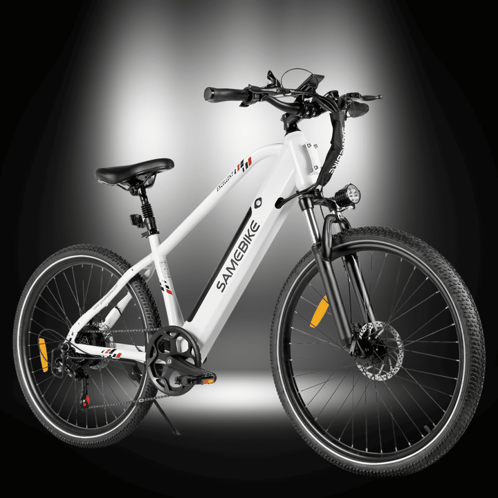 🇮🇪🇬🇧🇪🇺 SAMEBIKE RS-A01 MEN Electric City Bike with powerful motor and sleek design.