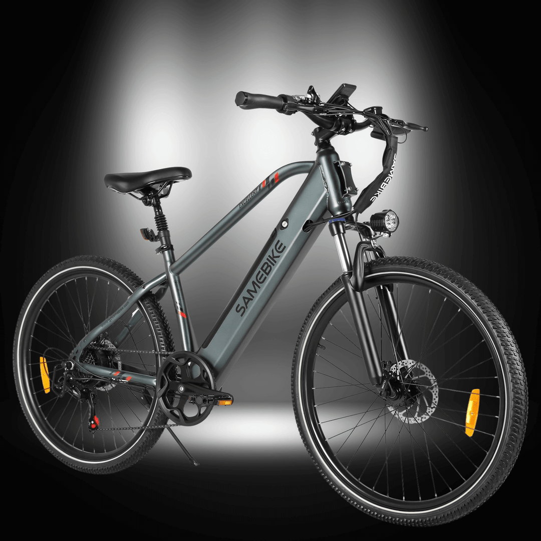 🇮🇪🇬🇧🇪🇺 SAMEBIKE RS-A01 MEN Electric City Bike, perfect for urban commuting and light all-terrain rides.