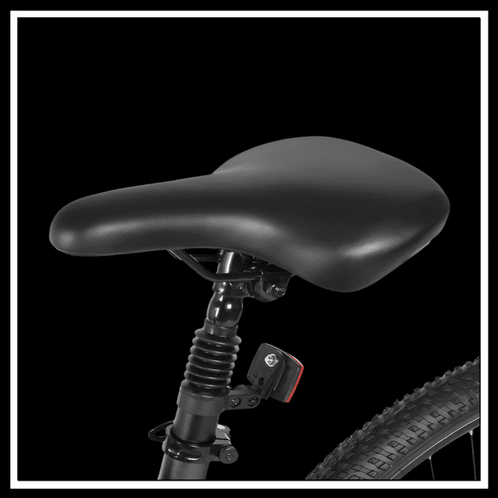 SAMEBIKE RS-A01 MEN electric bike seat illustrating comfort for daily commuting.