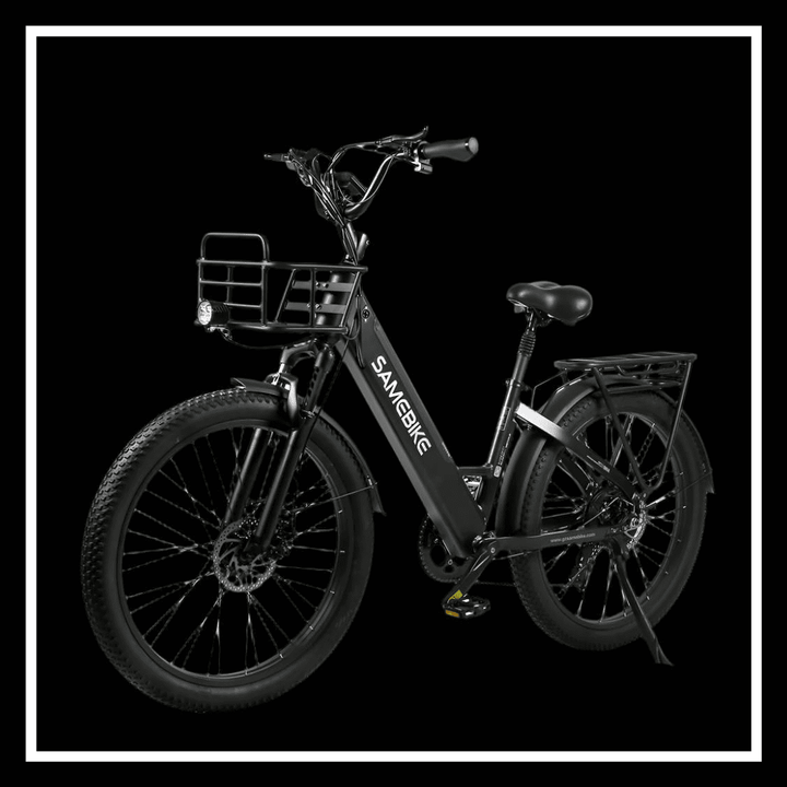 SAMEBIKE RS-A01 PLUS electric bike with strong hub motor and sleek design, perfect for reliable commuting.