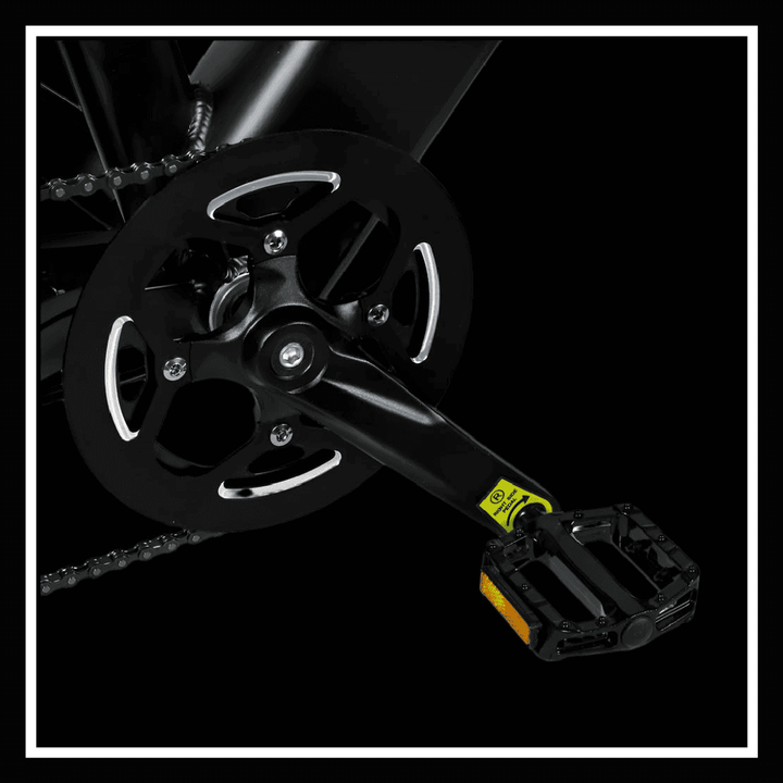 SAMEBIKE RS-A01 PLUS electric bike pedal and crankset for smooth city commuting.