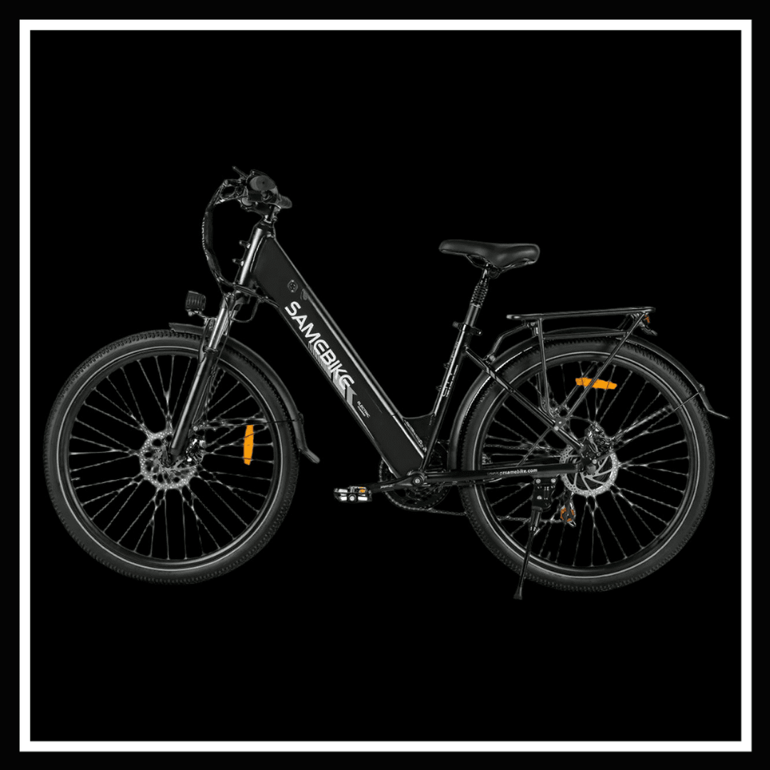 SAMEBIKE RS-A01 PRO electric bicycle with sleek design, ideal for city commuting and weekend adventures.