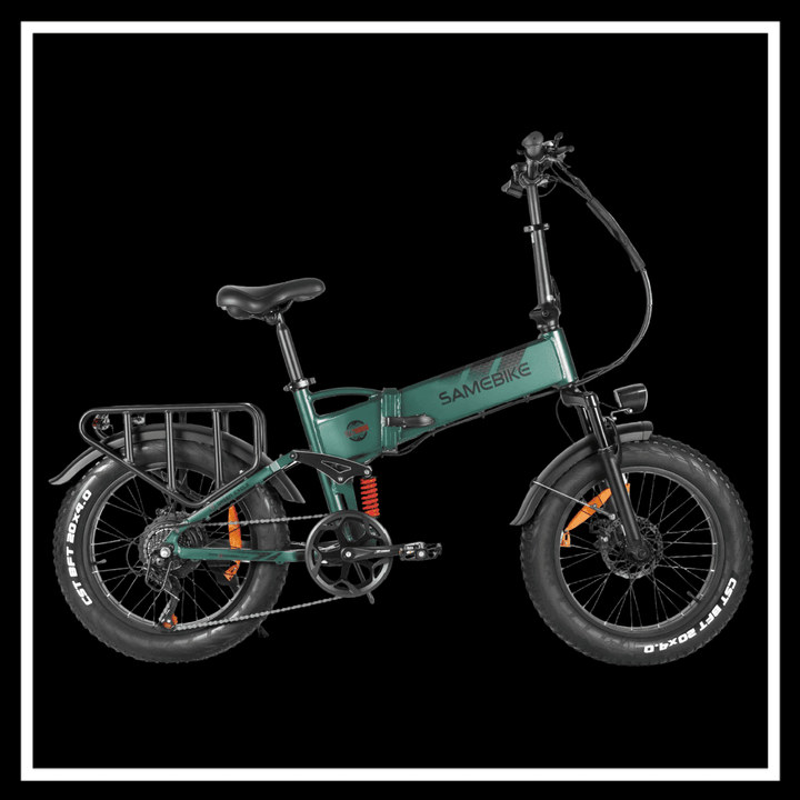 Samebike RS-A02 Pro Fat Tire Off-Road E-Bike with robust design and fat tires for ultimate adventure.