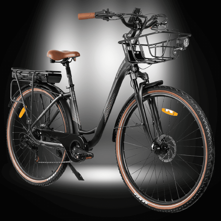 🇮🇪🇪🇺 SAMEBIKE RS-A07 stylish electric bike with 500W motor and 36V battery for urban commuting.