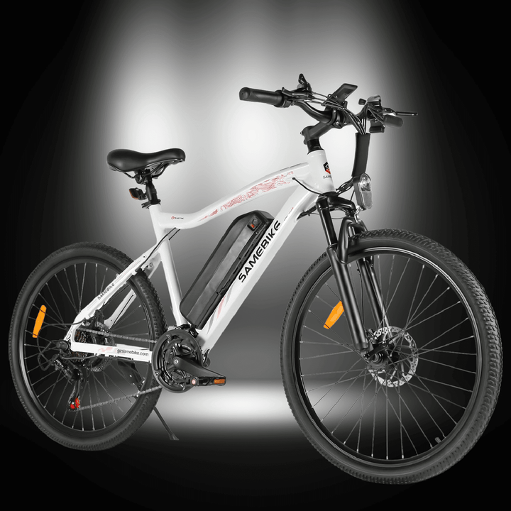 SAMEBIKE SY26-II ELECTRIC BIKE showcased in a sleek design with a powerful motor and modern features.