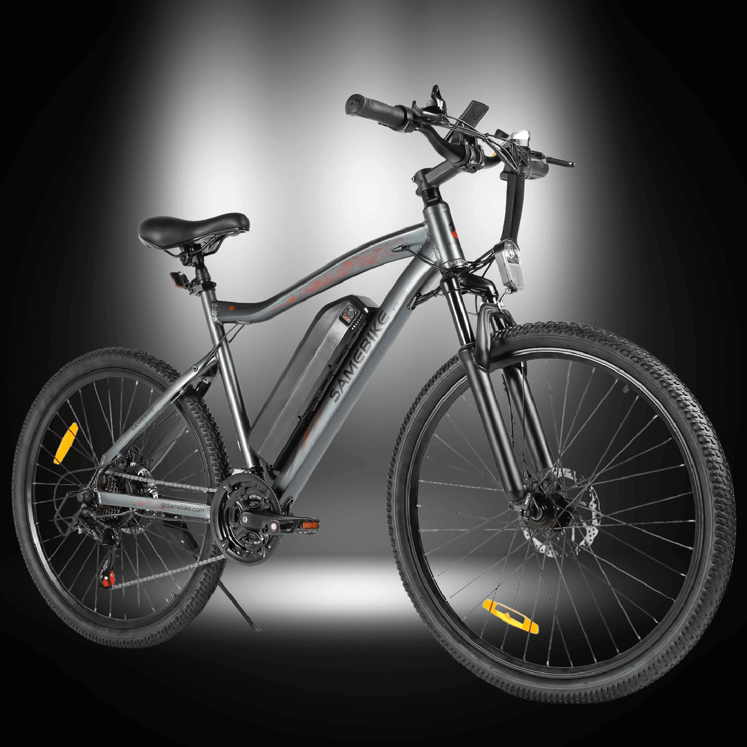 SAMEBIKE SY26-II Electric Commuter Bike with robust design and lithium battery, ideal for urban and weekend rides.