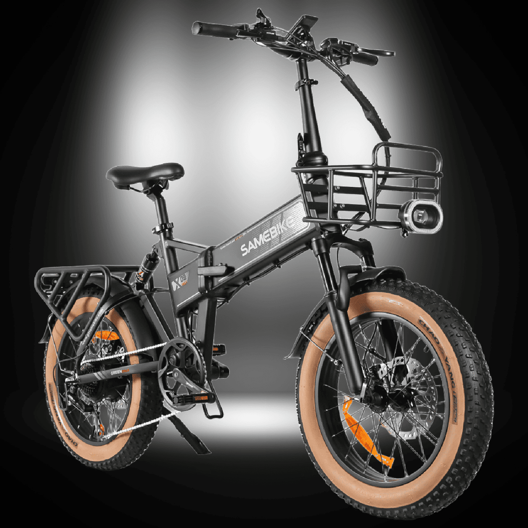 🇮🇪🇪🇺🇬🇧 SAMEBIKE XWLX09 II electric bike with foldable design and powerful performance.