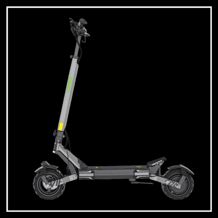 VIPCOO VS6 ELECTRIC SCOOTER side view showcasing sleek design and robust structure
