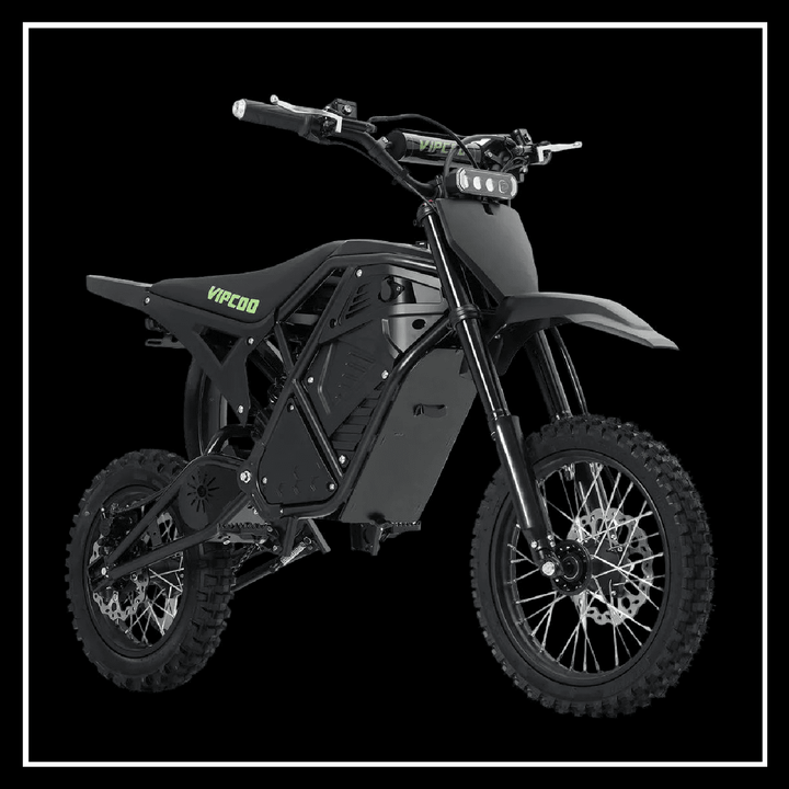 VIPCOO H3 3500W E-DIRT BIKE sleek design, electric performance, off-road capabilities, adventure riding.