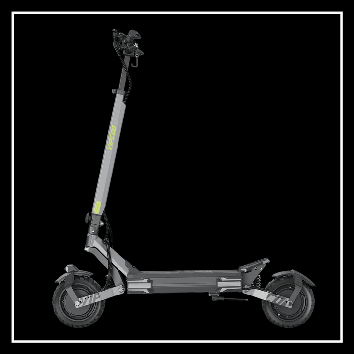 🇮🇪🇪🇺🇬🇧 VIPCOO VS6 PRO off-road electric scooter showcasing sleek design and dual motor configuration.