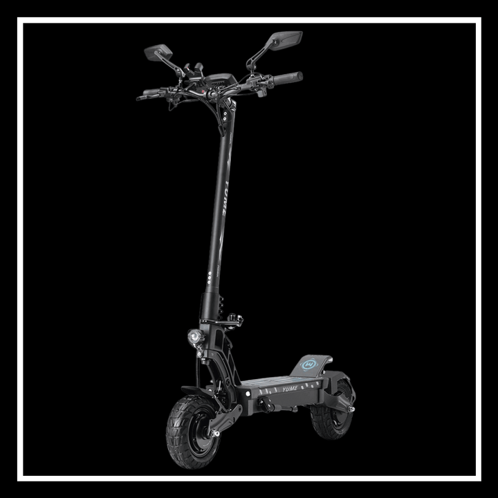 YUME Hawk Pro electric scooter showcasing its high-performance design and features.
