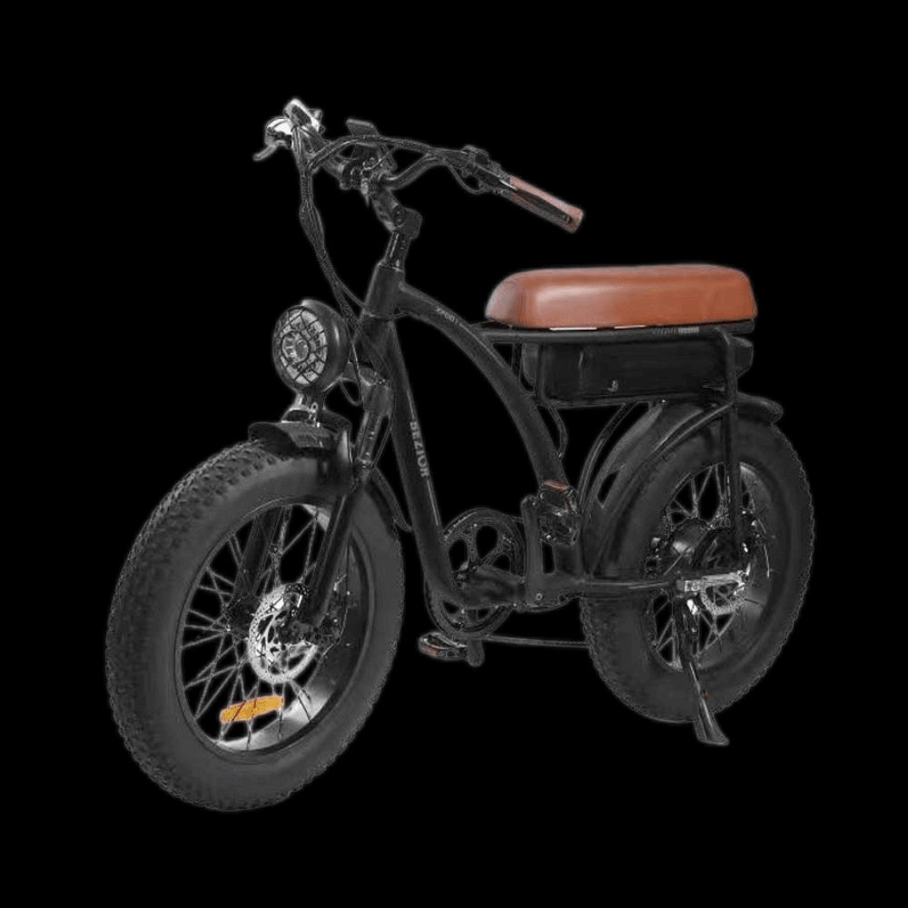 Bezior XF001 electric bike showcasing modern design and versatility for urban and light off-road use.