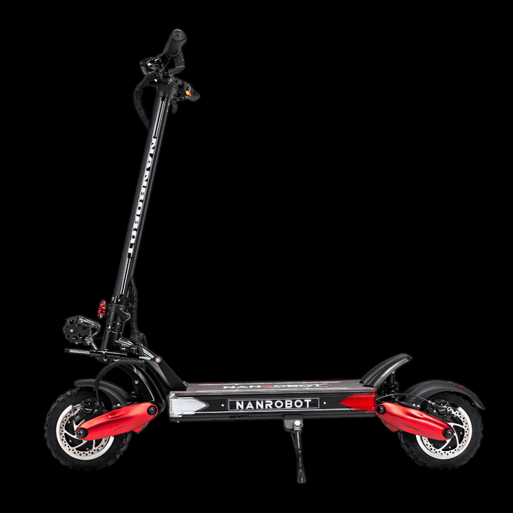 Nanrobot LS7+ electric scooter side view with sleek design and performance features.