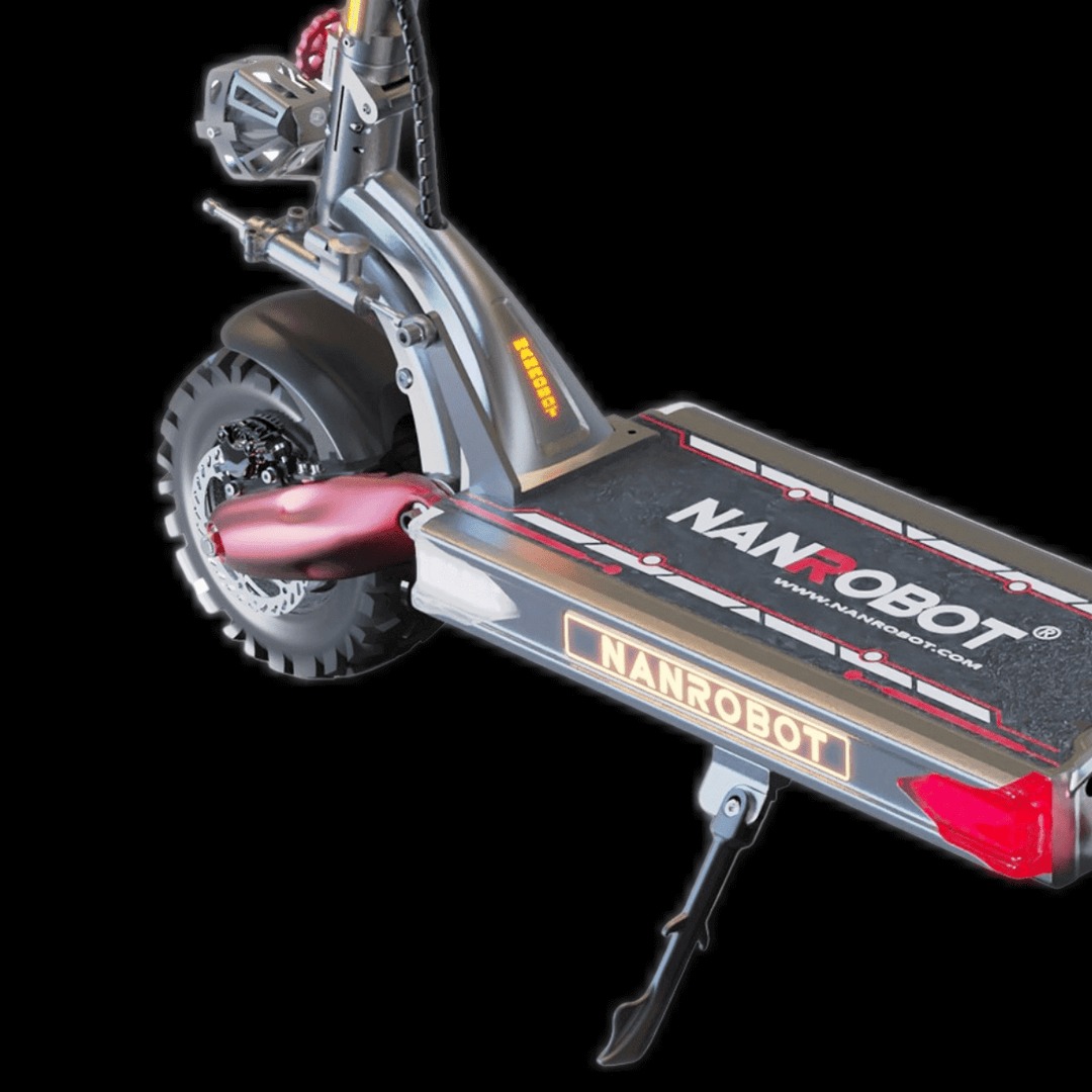 Nanrobot LS7+ electric scooter showcasing the design and branding of the extreme performance model.